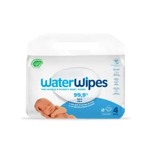 WaterWipes Lingettes Pures Lot de 4