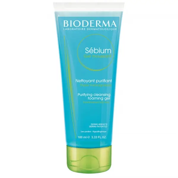 BIODERMA SEBIUM GEL MOUSSANT NETTOYANT PURIFFIANT 200ML