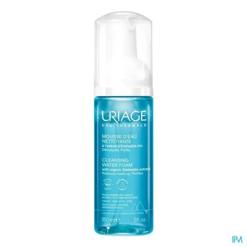 URIAGE MOUSSE D'EAU NETTOYANTE 150ML