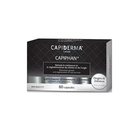 CAPIDERMA Capiphan complément alimentaire 60 gélules