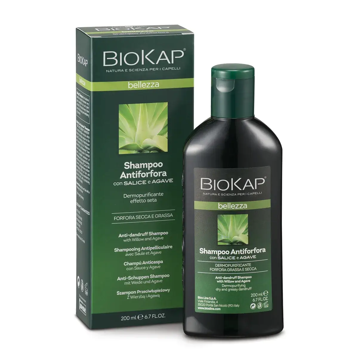 BIOKAP SHAMPOOING ANTIPELLICULAIRE 200ML