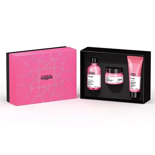 L'OREAL PROFESSIONNEL COFFRET TRIO PRO LONGER SHAMPOOING + MASQUE + CREME 10 EN 1