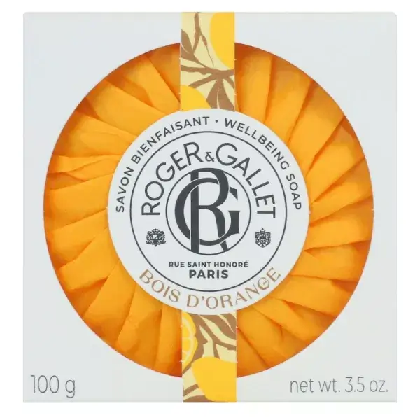 Roger Et Gallet Savon Bienfaisant Bois d'Orange 100 ml