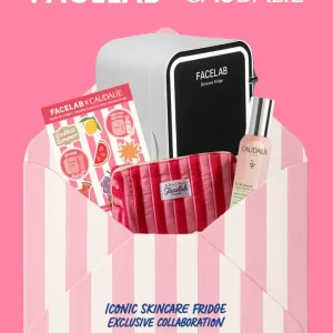 FACELAB LED SKINCARE FRIDGE X CAUDALIE