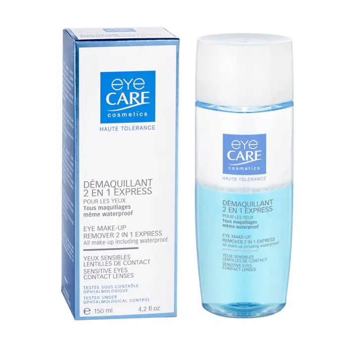 Eye Care Démaquillant 2 en 1 Express Yeux 150ml