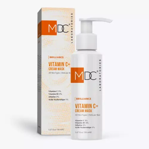 MDC BRILLANCE VITAMIN C+ CREAM MASK 150ML