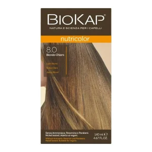 BIOKAP NUTRICOLOR 8.0 BLOND CLAIR
