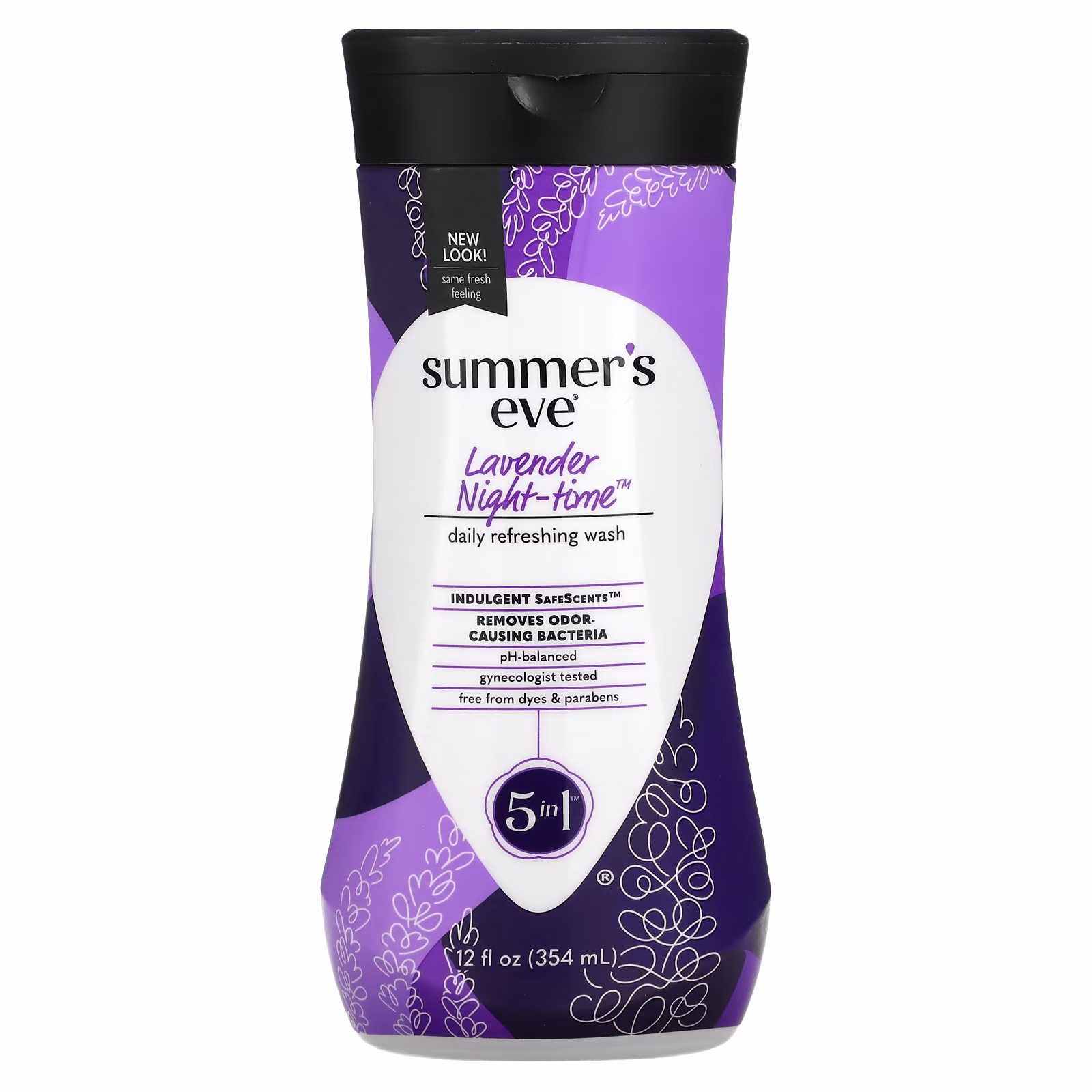 SUMMERS EVE LAVENDER NIGHT TIME 5 EN 1 354 ML