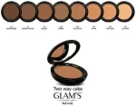 Glams Two Way Cake Poudre pour le visage + Fond de teint (202-Sweet Beige) – Image 2