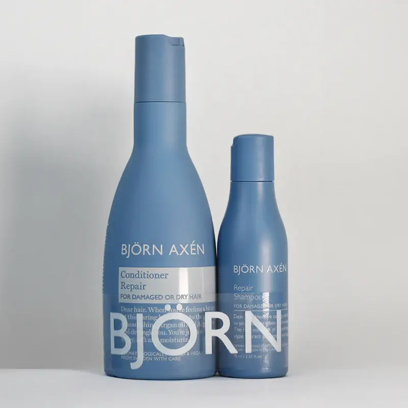 BJORN AXEN CONDITIONER 250ML+SHAMPOOING FORMAT VOYAGE OFFERT 75ML