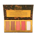 MUA MAKEUP GOLDEN HOUR FACE PALETTE BRONZER.BLUSHER & HIGHLIGHTER COLLECTION – Image 2