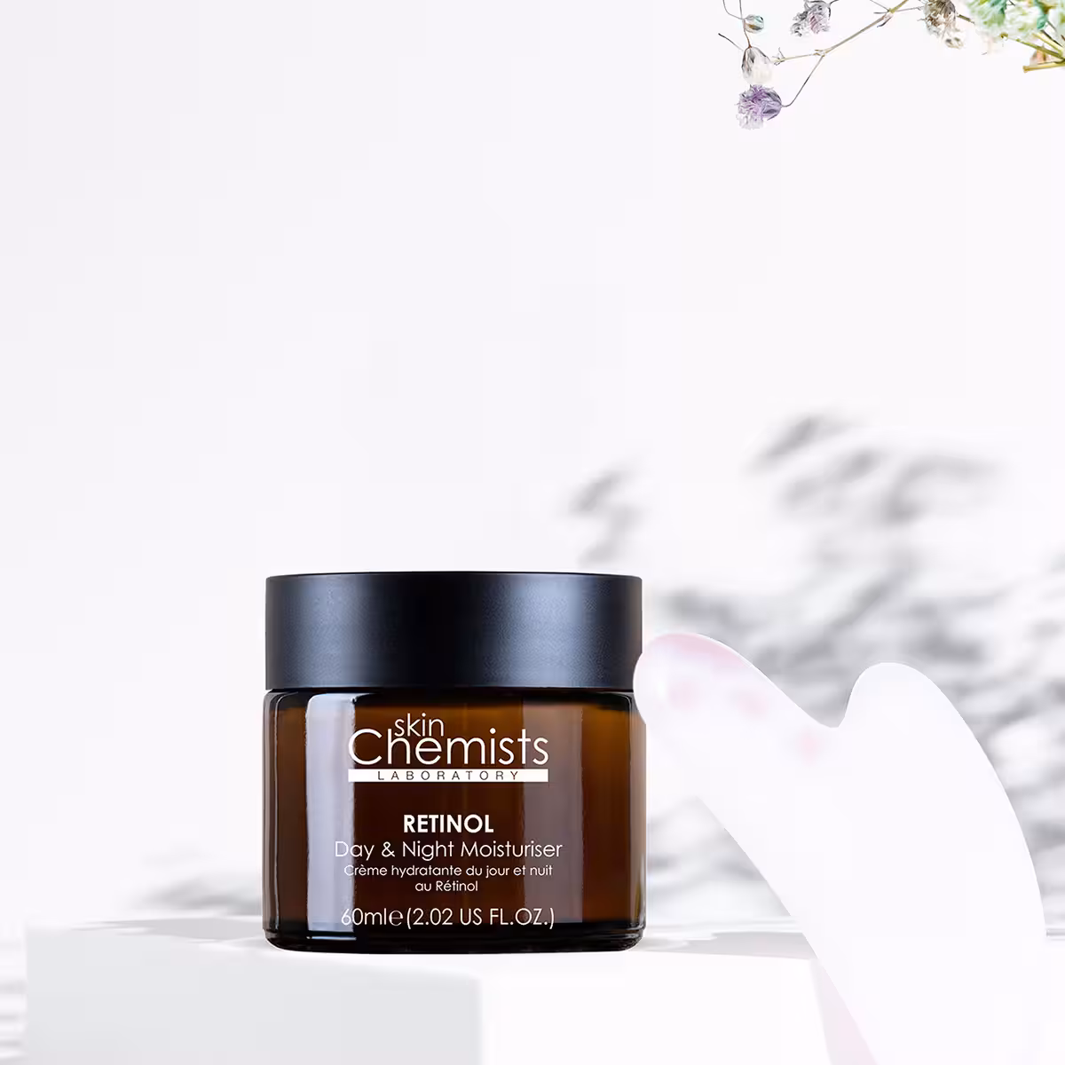 SKIN CHEMISTS  CREME DE JOUR ET NUIT AU RETINOL  60ML