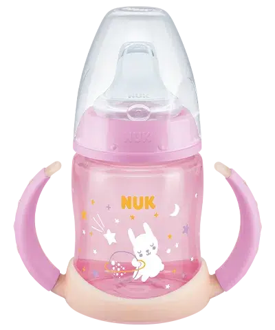 Nuk Tasse d’apprentissage First Choice Night 150ml Rose 6-18mois