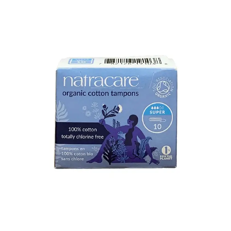 Natracare Organic Cotton Tampons Super, 1 x 10 St.