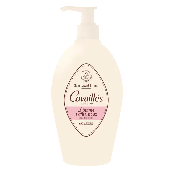 ROGE CAVAILLES SOIN TOILETTE INTIME EXTRA DOUX AVEC POMPE 250ML
