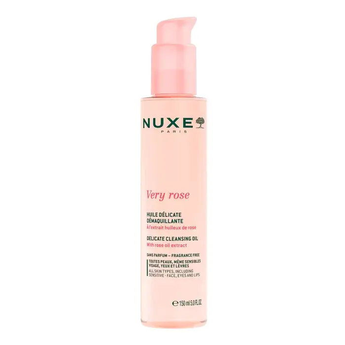 Nuxe Very rose Huile Délicate Démaquillante 150 ml