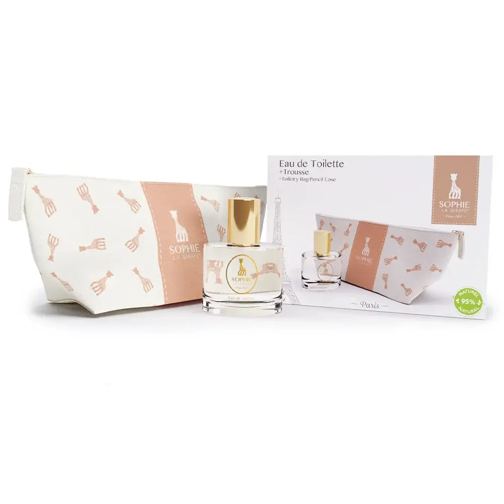SOPHIE LA GIRAFE - COFFRET EAU DE TOILETTE 50 ML + TROUSSE