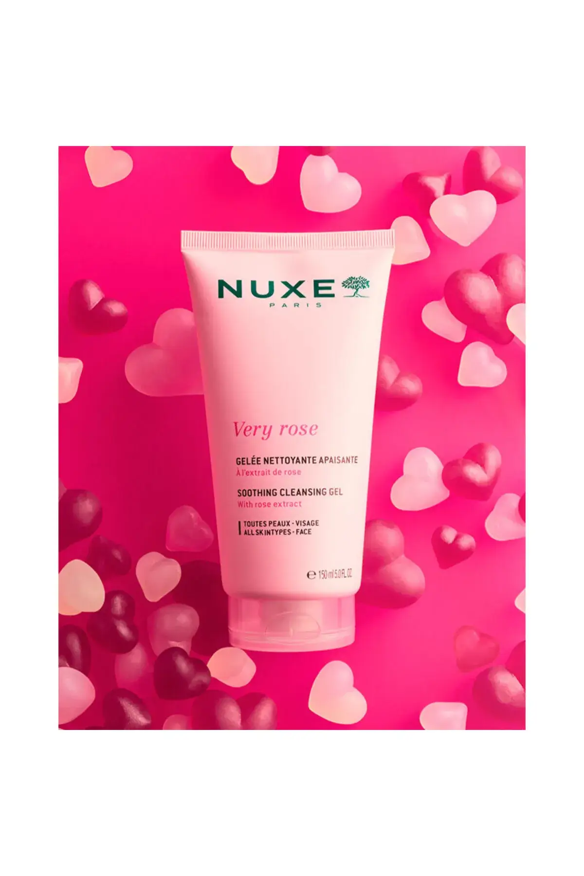 Nuxe Very Rose Gelée Nettoyante 150Ml