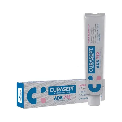 CURASEPT ADS 712 Pâte de Dentifrice Gel 75ml