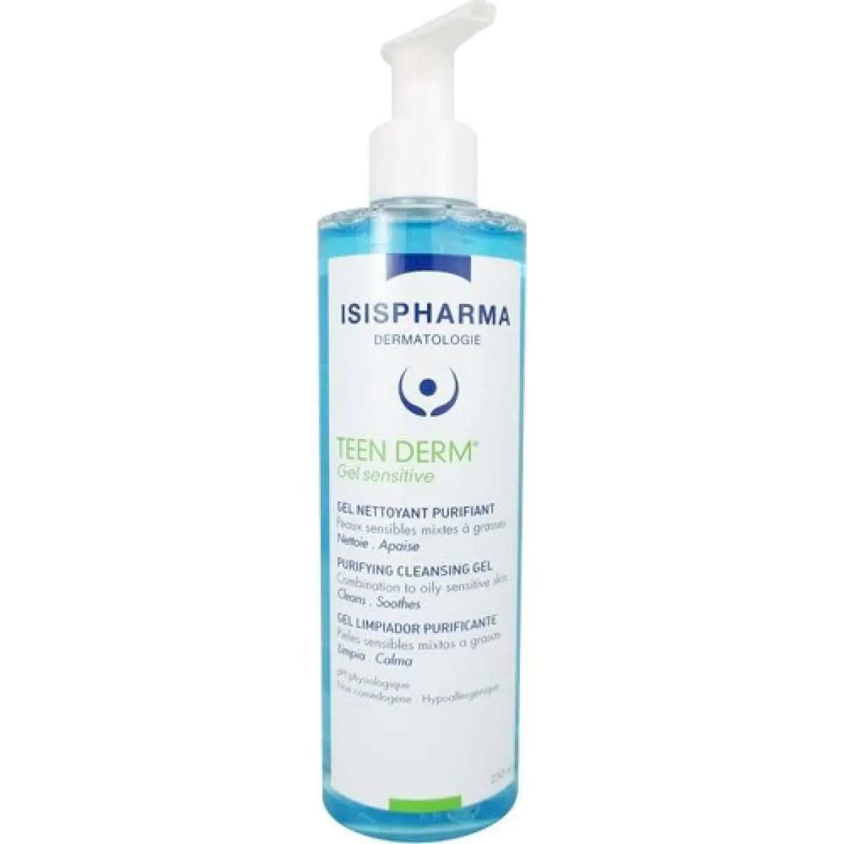 Isis Pharma Teen Derm Gel Sensitive, 250ml