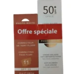 PHOTO WHITE CREME SOLAIR OPAL SPF 50+ 50ML + CORRECTEUR DE TEINT FLUIDE N° 11 OFFERT