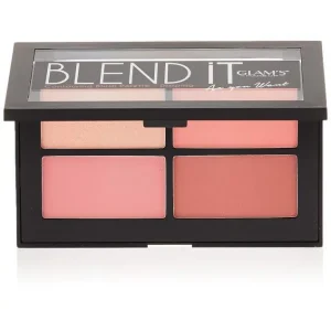 GLAM’S BLEND IT CONTOURING BLUSH PALETTE 337 PINK BUTTERFLY