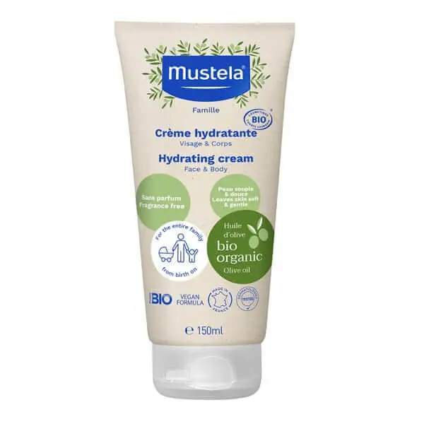 MUSTELA BIO Crème Hydratante Sans Parfum150ml
