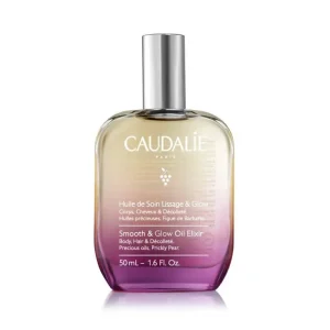 CAUDALIE FIGUE LISSAGE ET GLOW Huile de Soin 50ml - Soin Multi Fonctions Corps, Décolleté, Cheveux