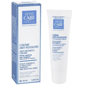 EYE CARE COSMETICS CREME ANTI ROUGEUR PEAUX REACTIVES 30ML