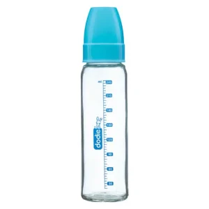 DODIE BIBERON COL ETROIT VERRE 240ML BLEU LAGOON