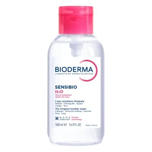Bioderma Créaline H2O Eau Micellaire Démaquillante Nettoyante avec Pompe Inversée 500ML