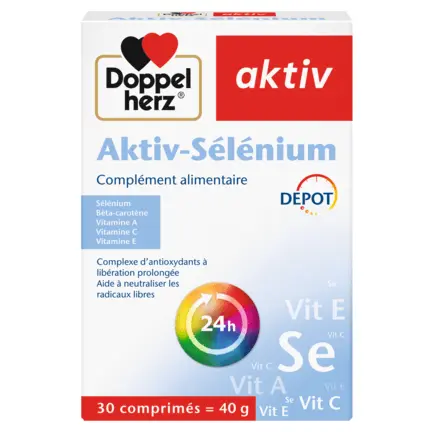 Doppel Herz Aktiv Selenium 30 Comprimes