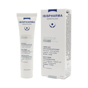 ISISPHARMA GLYCO-A SOFT PEELING CREME NUIT 5.5% D'ACIDE GLYCOLIQUE 30ML