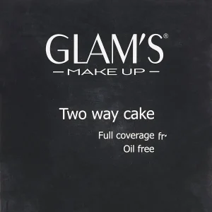 Glams Two Way Cake Poudre pour le visage + Fond de teint (202-Sweet Beige)