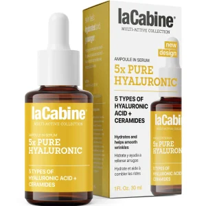La Cabine Sérum 5X PURE HYALURONIC Soin du visage hydratant 30ML