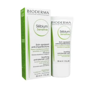 BIODERMA SEBIUM SENSITIVE SOIN APAISANT ANTI-IMPERFECTIONS 30ML