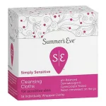 SUMMER’S EVE SIMPLY SENSITIVE CLEANSING CLOTHS 16 UNITÉS