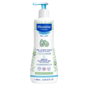MUSTELA GEL LAVANT DOUX A l’AVOCAT CORPS & CHEVEUX 500 ML