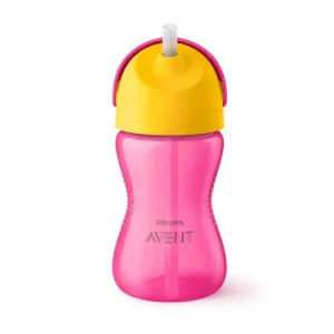 AVENT TASSES A PAILLE 300 ML / 10OZ 12M+ ROSE - SCF798/02