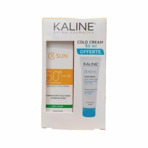 kaline k.sun invisible pack + cold creme