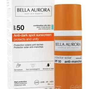 Bella Aurora Gel solaire Anti-taches Peaux mixtes/grasses SPF 50+ 50 ml