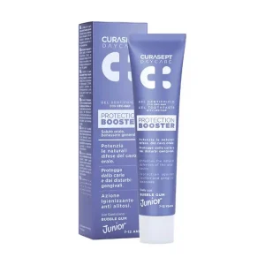 CURASEPT DENTIFRICE PROTECTION BOOSTER JUNIOR BUBLE GUM 50ML