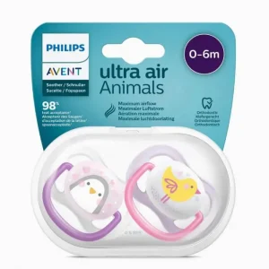 AVENT SUCETTE ULTRA AIR ANIMALS 0-6 MOIS