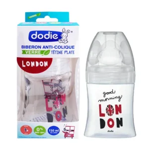 DODIE BIBERON VERRE ANTI COLIQUE 0-6 MOIS LONDRES 150ML