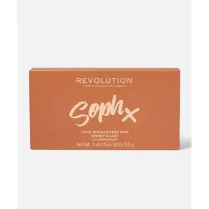 REVOLUTION SOPH X HONEY GLAZE HIGHLIGHTER DUO