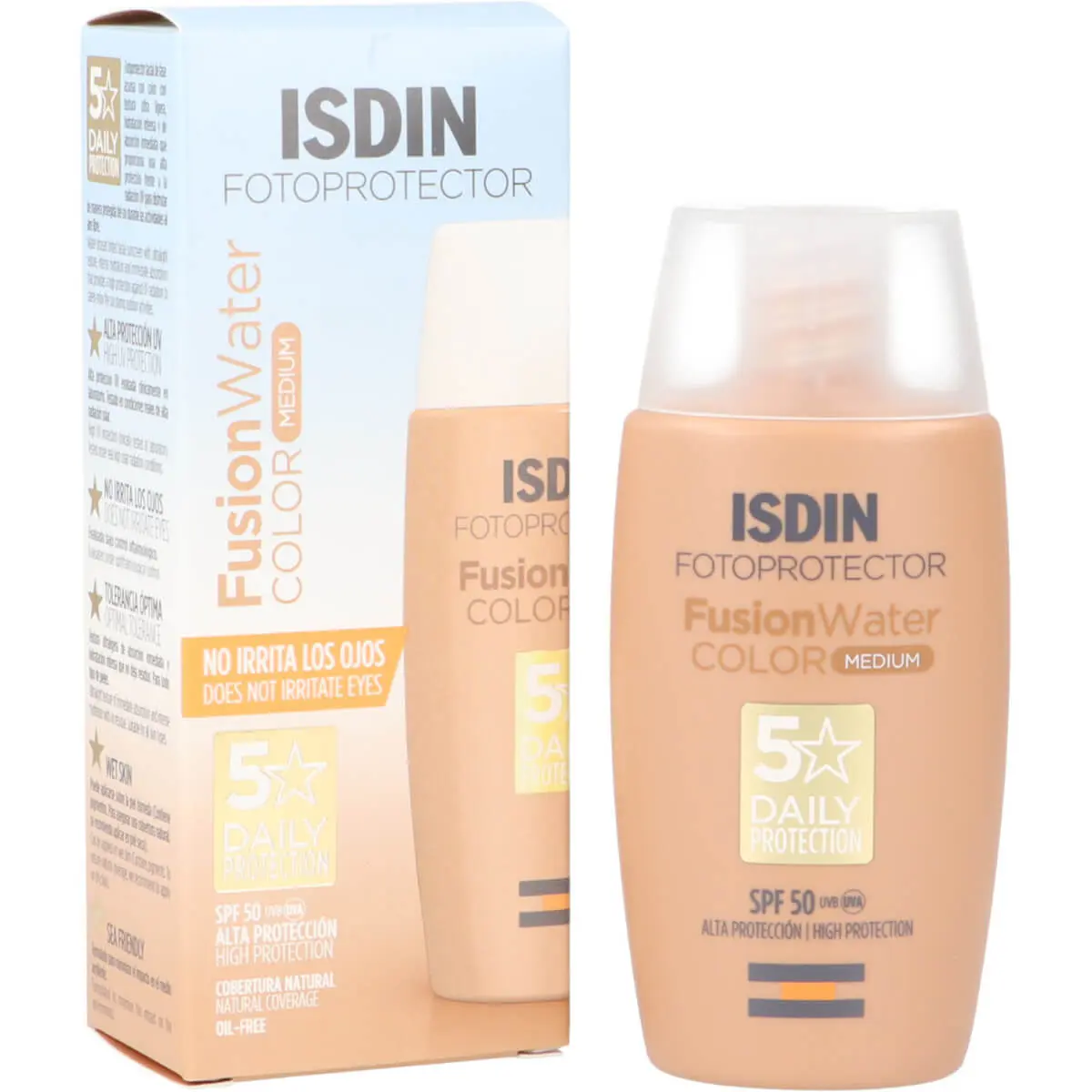 ISDIN FUSIO WATER COLOR MEDIUM 50ML – Image 1