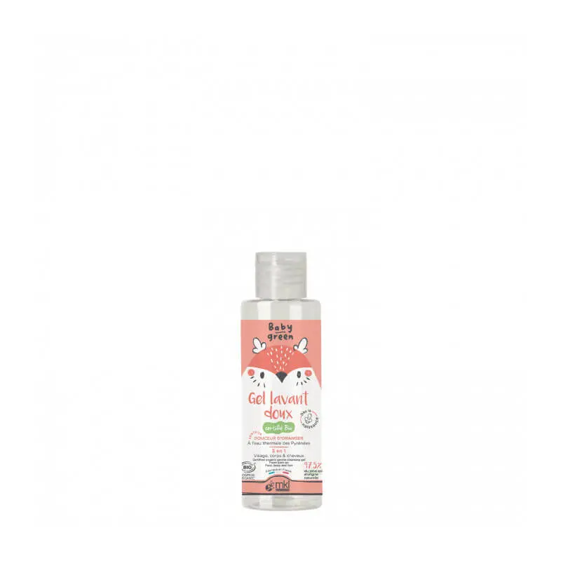 Baby Green Gel Lavant Doux Bio 100 ml