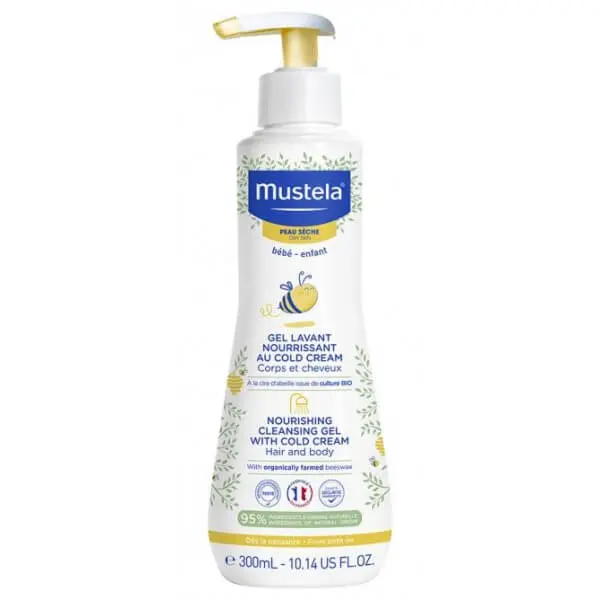Mustela Gel Lavant Nourrissant au Cold Cream à la Cire d'Abeille 300 ml