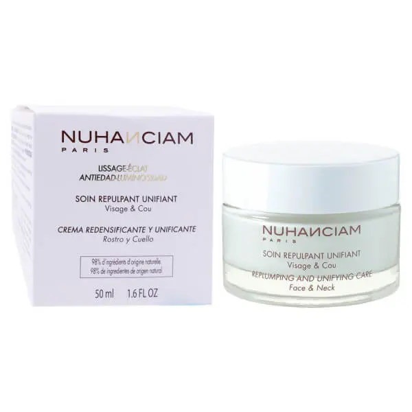 NUHANCIAM Soin Repulpant Unifiant - Visage et Cou - Tous Types de Peaux, 50ml