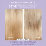 OLAPLEX – N°4P SHAMPOOING BLONDE ENHANCER 250ML – Image 2